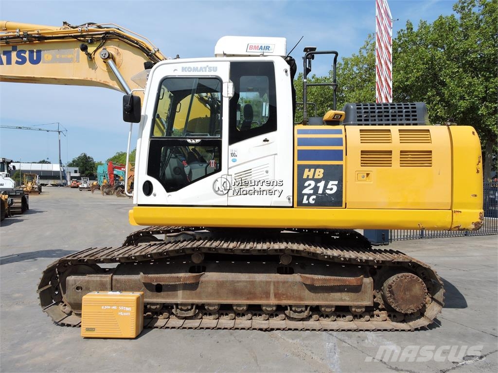Komatsu HB 215 + GPS / PC210 Roomikekskavaatorid