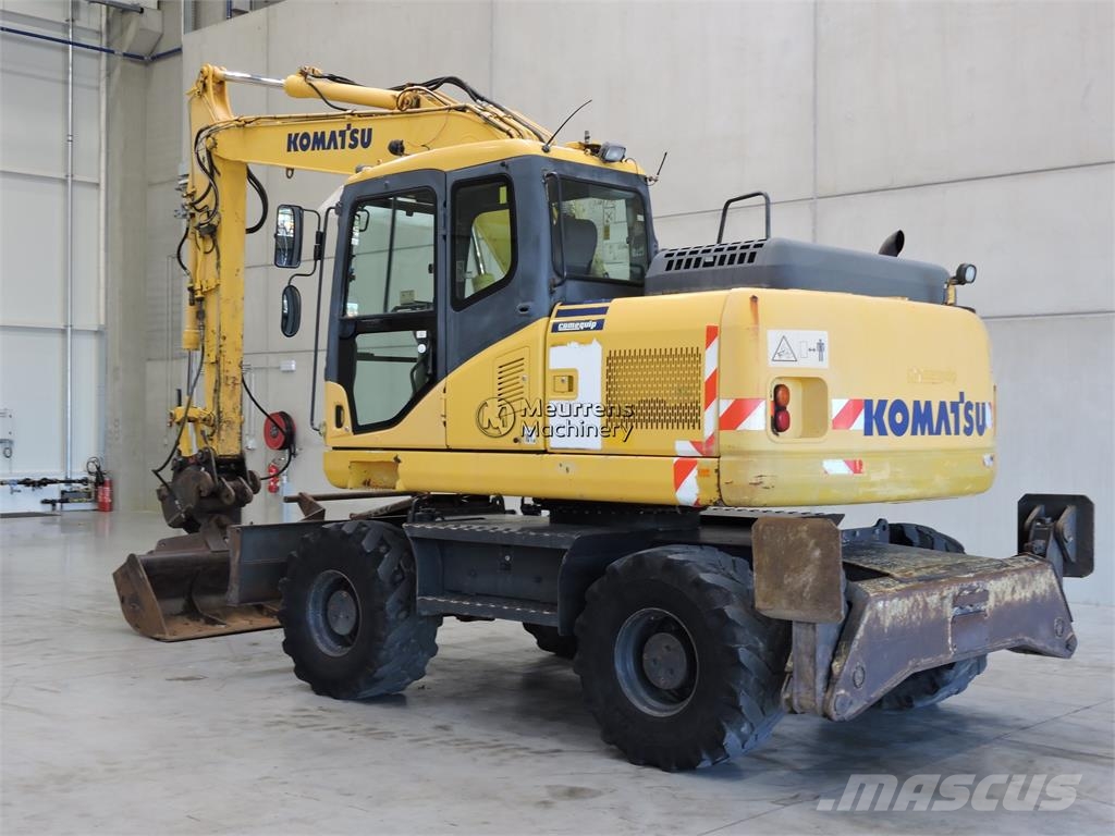Komatsu PW140 Mobilbagger