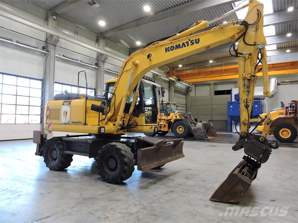Komatsu PW140 Mobilbagger