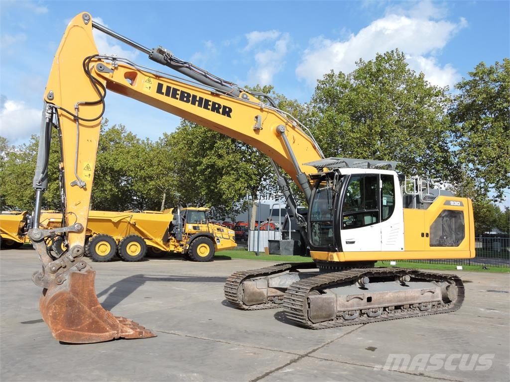 Liebherr R930 Belgium Machine Rupsgraafmachines