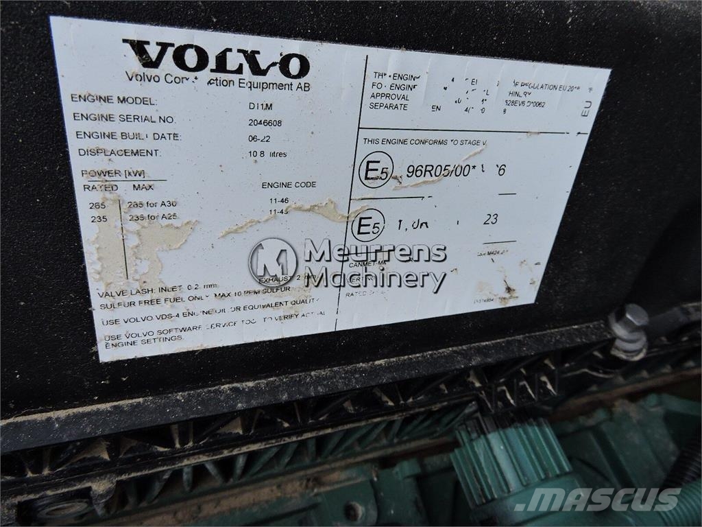 Volvo A30G ساحبات مفصلية
