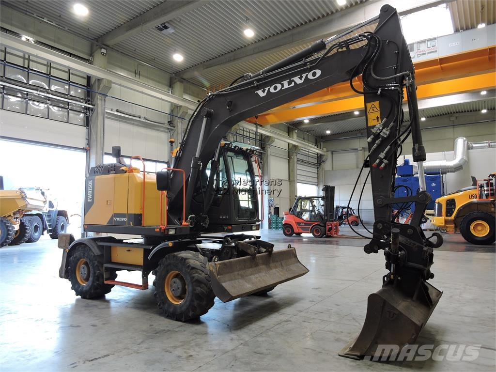 Volvo EWR150E Wielgraafmachines