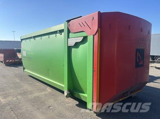 ABROLLCONTAINER 37M³ HYDRAULISCHE KLAPPE 특수 컨테이너