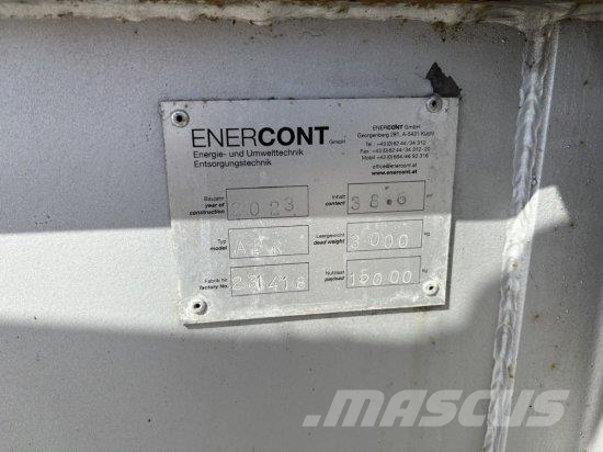 ANDERE ABROLLCONTAINER 38,6M³, ABR, 2 STK. SOFORT VERFüGB Contentores especiais