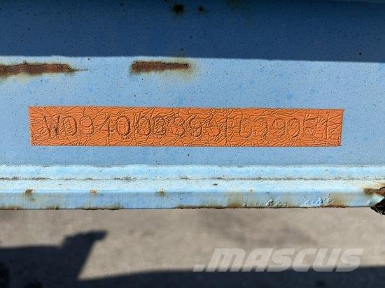 Carnehl CCS/MHS CONTAINERCHASSI FRONT/HECK-SCHIEBE Kontajnerové návesy
