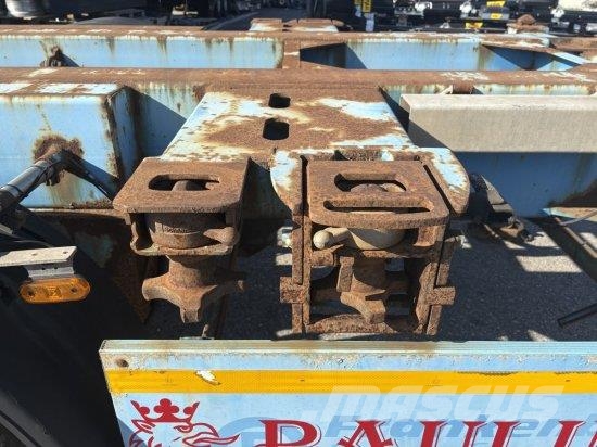 Carnehl CCS/MHS CONTAINERCHASSI FRONT/HECK-SCHIEBE Kontajnerové návesy