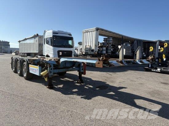 Carnehl CCS/MHS CONTAINERCHASSI FRONT/HECK-SCHIEBE Kontajnerové návesy