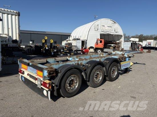 Carnehl CCS/MHS CONTAINERCHASSI FRONT/HECK-SCHIEBE Kontajnerové návesy