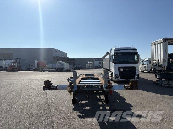 Carnehl CCS/MHS CONTAINERCHASSI FRONT/HECK-SCHIEBE Kontajnerové návesy