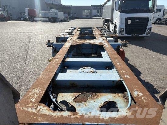 Carnehl CCS/MHS CONTAINERCHASSI FRONT/HECK-SCHIEBE Kontajnerové návesy