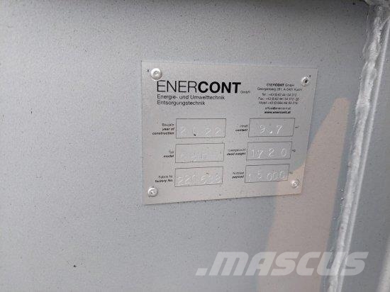 CONTAINER ABROLLER 9,7M³ 3 STüCK Specielle containere