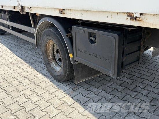 DAF LF55 220 EURO 4 Pritsche & Plane