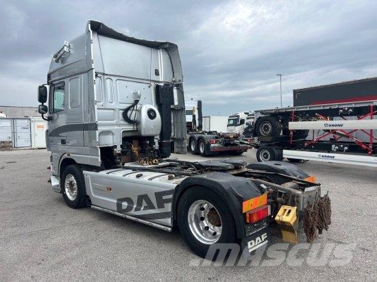 DAF XF 105.460 SSC, E5, STANDKLIMA, SCHUBBODENHYDRAULI Τράκτορες