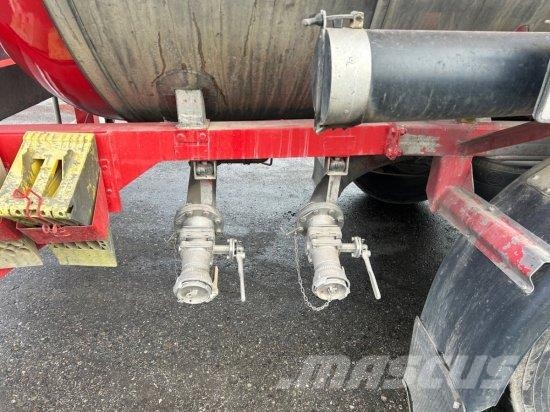 FELDBINDER TANKAUFLIEGER, 33.000L, 4 KAMMERN Semirremolques cisterna