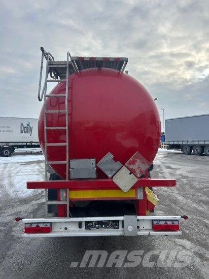 FELDBINDER TANKAUFLIEGER, 33.000L, 4 KAMMERN Semirremolques cisterna