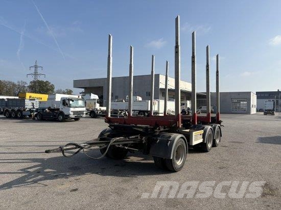 Gsodam HOLZANHäNGER 3-ACHSIG 4 RUNGEN-PAARE Hout-Aanhangers