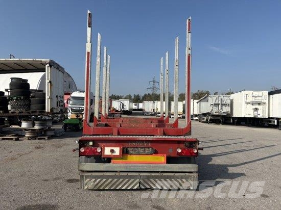 Gsodam HOLZANHäNGER 3-ACHSIG 4 RUNGEN-PAARE Hout-Aanhangers