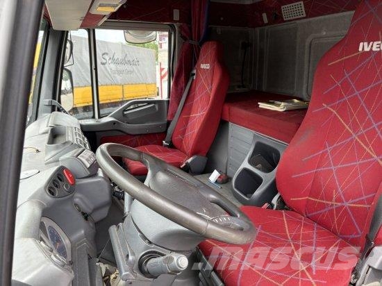 Iveco STRALIS AD,KOFFER MIT SCHIEBETüR, LBW AUTOMATIK, E Camiones caja cerrada