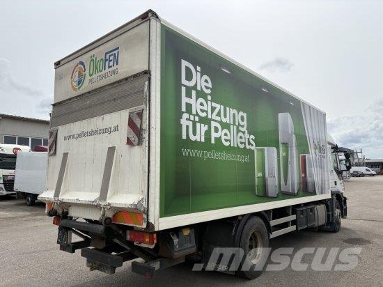 Iveco STRALIS AD,KOFFER MIT SCHIEBETüR, LBW AUTOMATIK, E Camiones caja cerrada