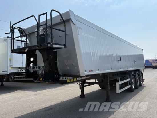 KäSSBOHRER ALU-KASTENMULDE 53M³, BPW-ACHSEN, WASSERDICHT !!!! Semirremolques de volteo