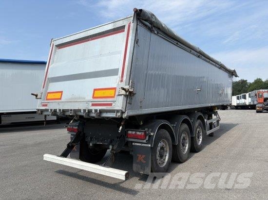 KäSSBOHRER ALU-KASTENMULDE 53M³, BPW-ACHSEN, WASSERDICHT !!!! Semirremolques de volteo