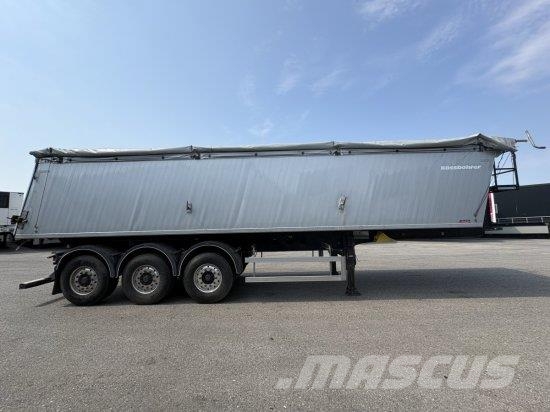 KäSSBOHRER ALU-KASTENMULDE 53M³, BPW-ACHSEN, WASSERDICHT !!!! Semirremolques de volteo