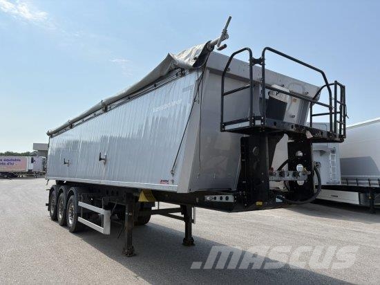 KäSSBOHRER ALU-KASTENMULDE 53M³, BPW-ACHSEN, WASSERDICHT !!!! Semirremolques de volteo