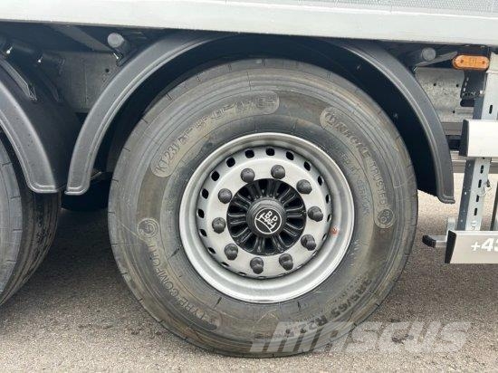 KNAPEN K100 SCHUBBODEN, NEUFAHRZEUG, 10MM BODEN, LIFTACHS Semirremolques de plataformas planas/laterales abatibles