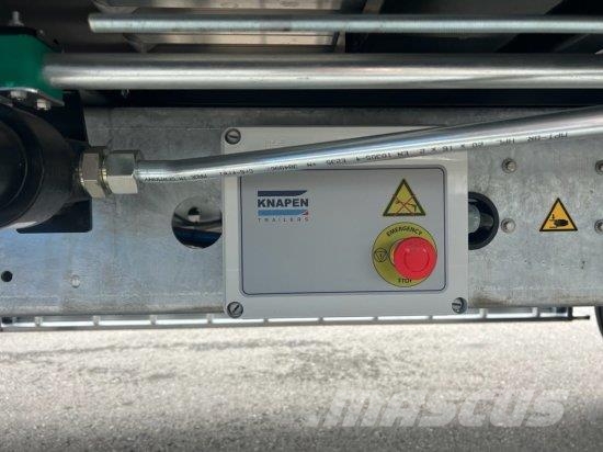 KNAPEN K100 SCHUBBODEN, NEUFAHRZEUG, 10MM BODEN, LIFTACHS Semirremolques de plataformas planas/laterales abatibles
