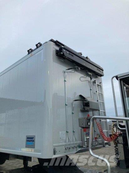 KNAPEN K200 AGRO KLAPPVERDECK CARGOFLOOR POWERSPEED Semi-trailer med lad/flatbed