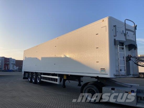 KNAPEN K600 SCHUBBODEN, SEITENTüREN , 87M³, LIFTACHSE, AL Semi-trailer med lad/flatbed
