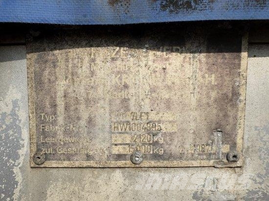 KöGEL AWE-18 LAFETTE MIT KRONE WECHSELPRITSCHE Çekiciler, konteyner