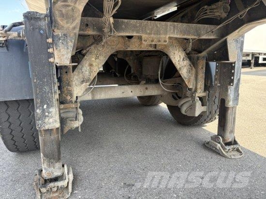 KöGEL KIPPMULDE 25M³, LIFTACHSE, ROLLPLANE Semirremolques de volteo