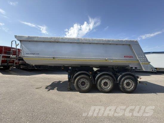 KöGEL KIPPMULDE 25M³, LIFTACHSE, ROLLPLANE Semirremolques de volteo