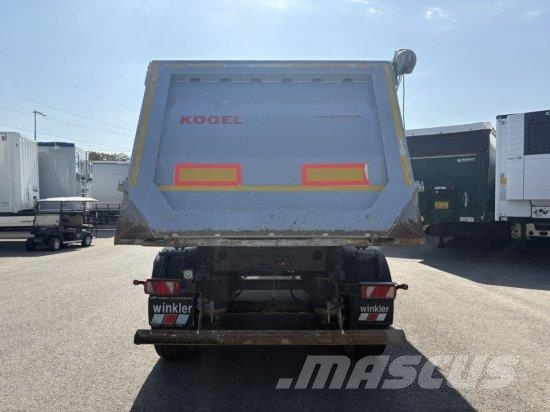 KöGEL KIPPMULDE 25M³, LIFTACHSE, ROLLPLANE Semirremolques de volteo
