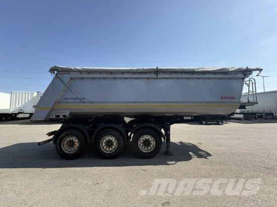 KöGEL KIPPMULDE 25M³, LIFTACHSE, ROLLPLANE Semirremolques de volteo