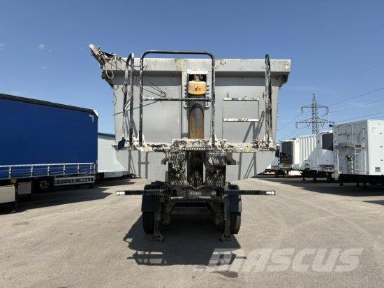 KöGEL KIPPMULDE 25M³, LIFTACHSE, ROLLPLANE Semirremolques de volteo