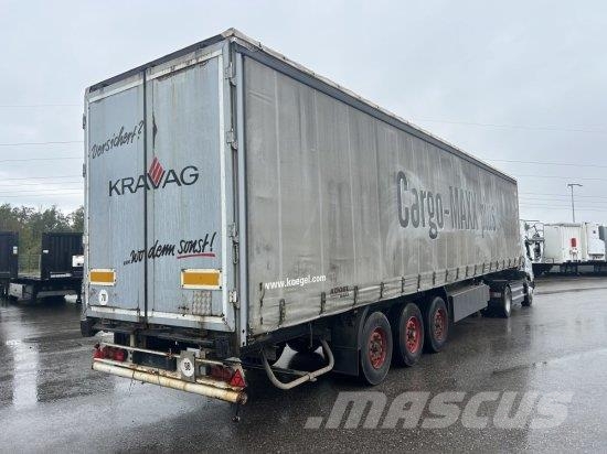 KöGEL SNCO24 TAUTLINER, LIFTACHSE Ημιρυμούλκες Κουρτίνα