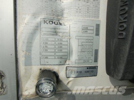 KöGEL SV 24 CARRIER MAXIMA1300 ,DOPPELSTOCK Ostatní návěsy