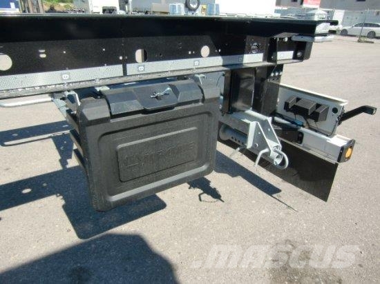 KRONE 1-ACHS LAFETTE KRONE ACHSE, HECKABSTüTZUNG, Reboques Containerframe