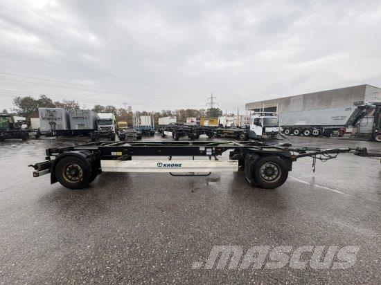 KRONE AZ 18 MAXILAFETTE, BPW ACHSEN مقطورات حاويات