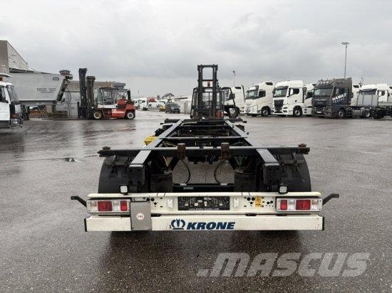 KRONE AZ 18 MAXILAFETTE, BPW ACHSEN مقطورات حاويات