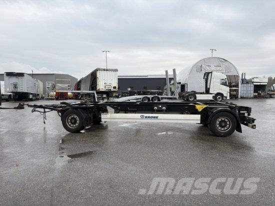 KRONE AZ 18 MAXILAFETTE, BPW ACHSEN مقطورات حاويات