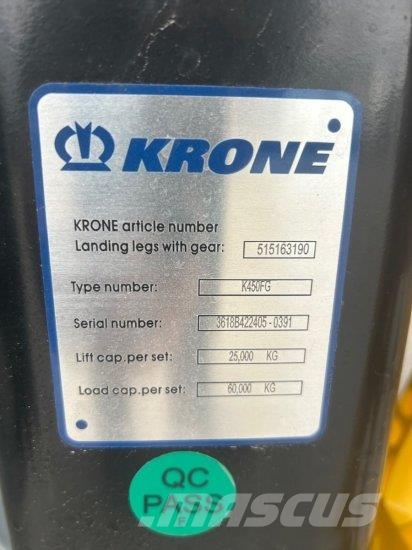 KRONE COOL LINER ,CARRIER 1550, DOPPELSTOCK, KRONE-ACHSE Other semi-trailers