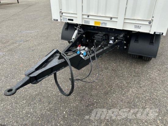 KRONE JUMBO PLATEAU ANHäNGER 8.6 METER, BPW المنصات الهوائية المثبتة على مقطورة