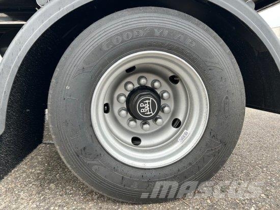 KRONE JUMBO PLATEAU ANHäNGER 8.6 METER, BPW المنصات الهوائية المثبتة على مقطورة