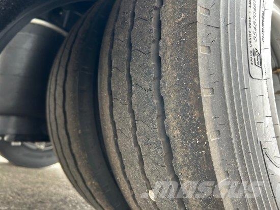 KRONE JUMBO PLATEAU ANHäNGER 8.6 METER, BPW المنصات الهوائية المثبتة على مقطورة