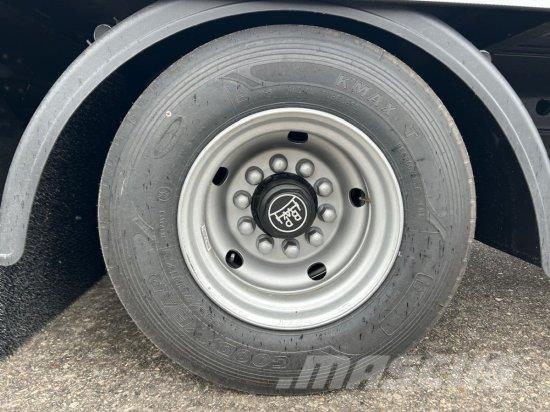KRONE JUMBO PLATEAU ANHäNGER 8.6 METER, BPW المنصات الهوائية المثبتة على مقطورة