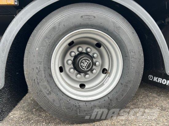 KRONE JUMBO PLATEAU ANHäNGER 8.6 METER, BPW المنصات الهوائية المثبتة على مقطورة