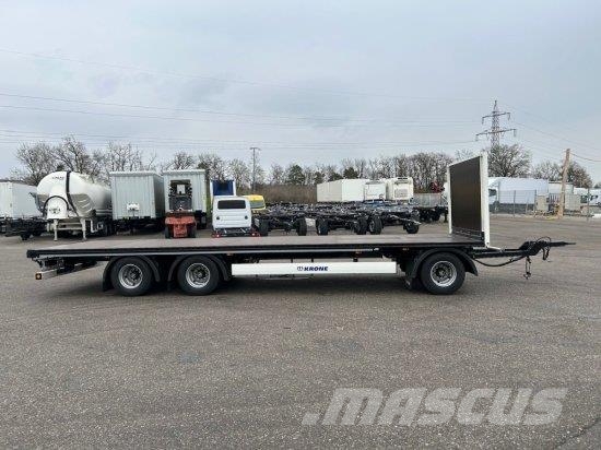 KRONE JUMBO PLATEAU ANHäNGER 8.6 METER, BPW المنصات الهوائية المثبتة على مقطورة